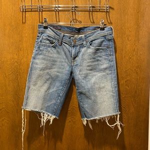 Citizens of Humanity size 29 cut off jean shorts